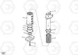 33224 Turning joint EC55B, Volvo Construction Equipment