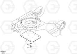 33231 Protecting plate EC55B, Volvo Construction Equipment