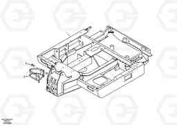 67649 Upper frame EC55B, Volvo Construction Equipment