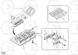 4604 Undercarriage, track with shoes ECR58, Volvo Construction Equipment