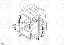 106272 Cab mount EC55B, Volvo Construction Equipment