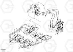 10328 Servo system, control valve to remote control valve EC55B, Volvo Construction Equipment