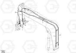 34905 Working hydraulic, hammer and shear for boom EC55B, Volvo Construction Equipment