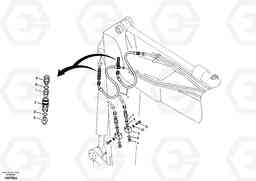 94304 Working hydraulic, clamshell EC55B, Volvo Construction Equipment