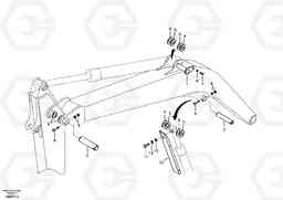 6008 Links to boom EW55B, Volvo Construction Equipment