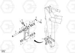 3774 Links to connecting rod EC55B, Volvo Construction Equipment