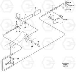 21251 Throttle control MC80, Volvo Construction Equipment