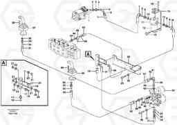 17901 Servo-system: Feed lines EW180B, Volvo Construction Equipment