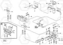 18971 Servo-system: Feed lines EW160B, Volvo Construction Equipment