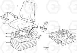 26675 Operator's seat L70D, Volvo Construction Equipment