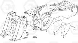 45169 Protecting plates. L110E S/N 1002 - 2165 SWE, 60001- USA,70201-70257BRA, Volvo Construction Equipment