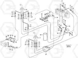 13862 Servo hydraulics, boom, dipper arm EW200B, Volvo Construction Equipment