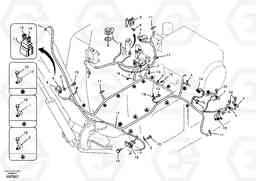 76222 Cable and wire harness, main EW55B, Volvo Construction Equipment