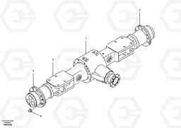 4446 Axle, rear EW55B, Volvo Construction Equipment