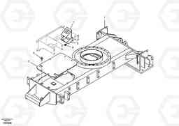 5244 Undercarriage frame EW55B, Volvo Construction Equipment