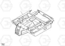 54775 Upper frame EW55B, Volvo Construction Equipment