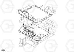 5467 Cabin floor EW55B, Volvo Construction Equipment