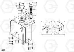 4279 Hydraulic oil tank EW55B, Volvo Construction Equipment