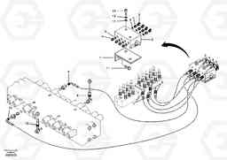 6603 Servo system, changing lever function EW55B, Volvo Construction Equipment