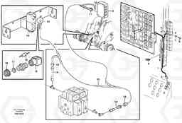 66045 Cable harness US hydraulic lift function L70D, Volvo Construction Equipment