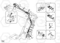 13404 Working hydraulic, dipper arm rupture for adjustable boom EC160B PRIME S/N 12001-, Volvo Construction Equipment