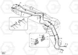 9598 Working hydraulic, hammer and shear for adjustable boom EC180B, Volvo Construction Equipment