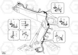 55229 Working hydraulic, slope and rotator on adjustable boom EC160B, Volvo Construction Equipment