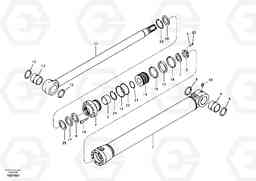 86488 Boom cylinder, adjustable 2nd EC210B, Volvo Construction Equipment