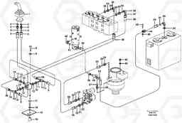 3023 Servo hydraulics, Slewing EW140B, Volvo Construction Equipment