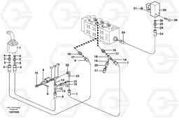 59950 Servo hydraulics, mono boom EW140B, Volvo Construction Equipment