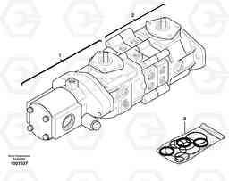 8026 Transmission complete MC80, Volvo Construction Equipment