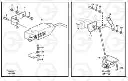 9067 Instrument panel, control panel EW140B, Volvo Construction Equipment