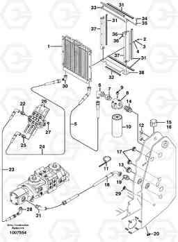 8982 Supply/return and Cooling Circuits MC80, Volvo Construction Equipment