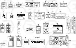 8981 Decals MC80, Volvo Construction Equipment