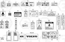 8846 Decals MC90, Volvo Construction Equipment