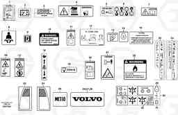 9419 Decals MC110, Volvo Construction Equipment