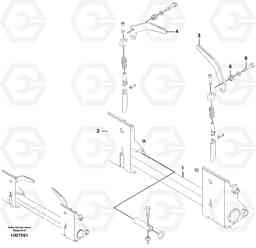 14316 Quick attach group MC90, Volvo Construction Equipment