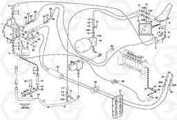 41745 Hydraulic system extendible dipper arm BL70, Volvo Construction Equipment