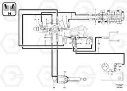 21114 Hydr. circuit. ( boom slewing / offset ) EC14 TYPE 246, 271, Volvo Construction Equipment