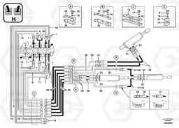 105639 Hydr. circuit.( boom / dipper arm / bucket ) EC14 TYPE 246, 271, Volvo Construction Equipment
