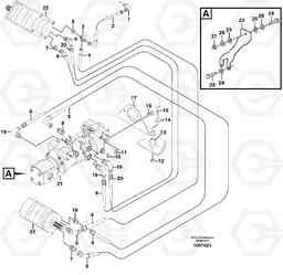 10210 Hydraulic system Transport MC90, Volvo Construction Equipment