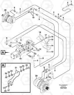 23349 Hydraulic system Transport MC110, Volvo Construction Equipment