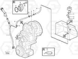 38467 Ventilation for transmission. L120D, Volvo Construction Equipment