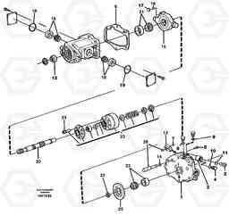 41305 Hydraulic pump L120D, Volvo Construction Equipment