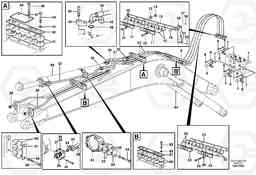 12621 Hydraulic system, mono boom EW140B, Volvo Construction Equipment