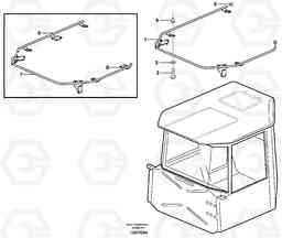 13898 Roof arch A30D S/N -11999, - 60093 USA S/N-72999 BRAZIL, Volvo Construction Equipment