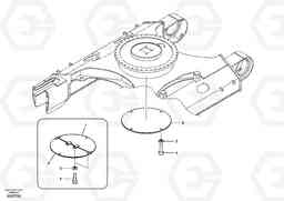 11727 Protecting plate EC160B, Volvo Construction Equipment