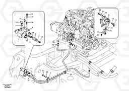 98283 Working hydraulic, slope and rotator on upper frame EC140B PRIME S/N 15001-, Volvo Construction Equipment