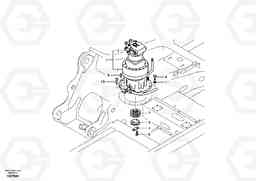 80615 Swing motor with mounting parts EC330B, Volvo Construction Equipment