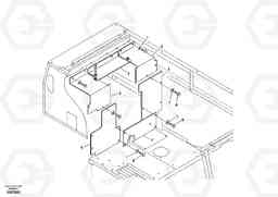 49821 Cover, main pump EC360B, Volvo Construction Equipment